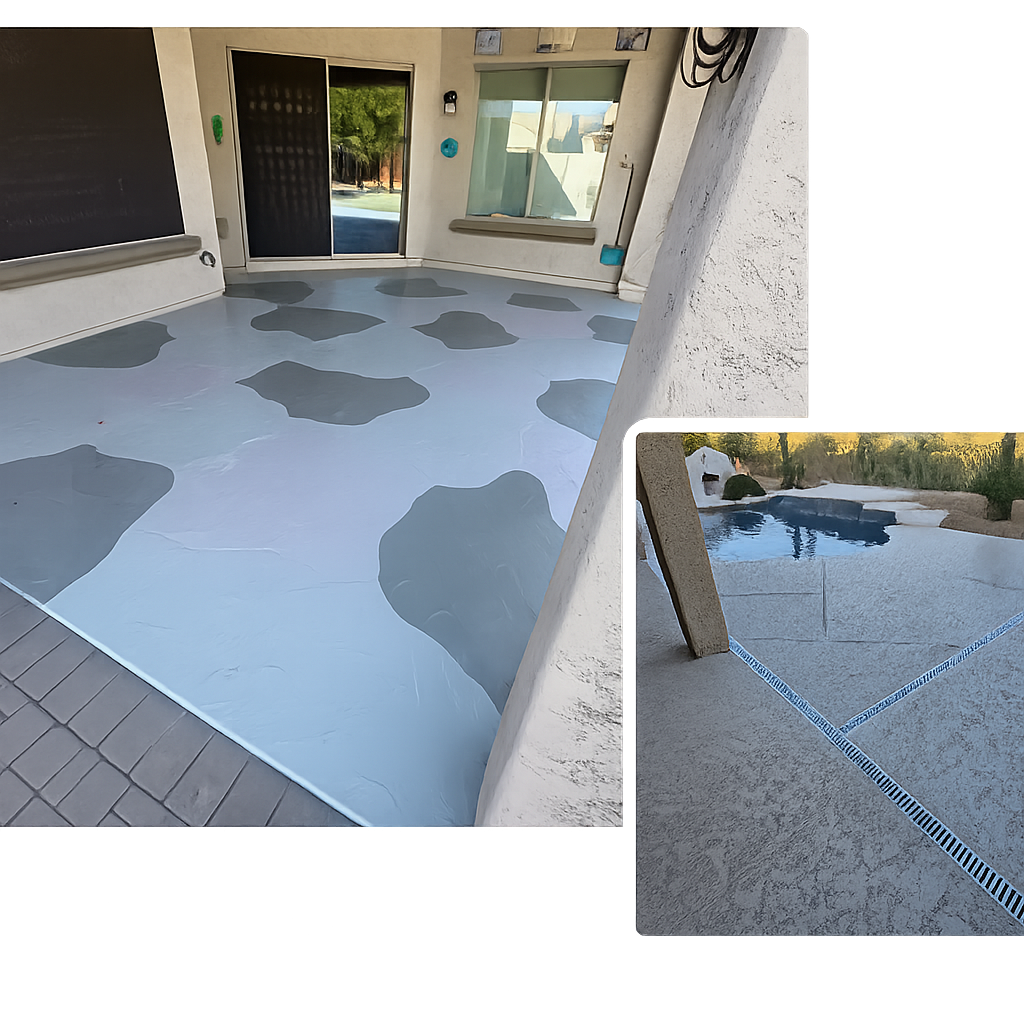 Custom Concrete Patio Work