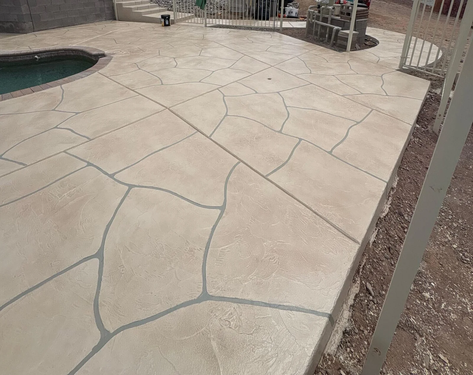 Flagstone & decorative stonework