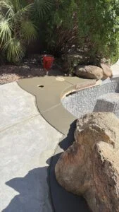 Custom Concrete Poolside