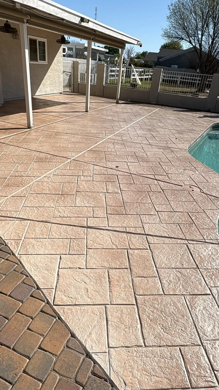 Stamped Concrete Patio