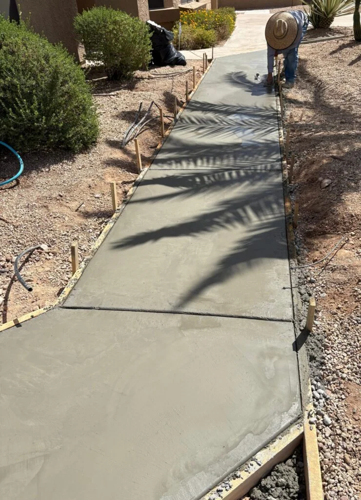 Concrete Walkway